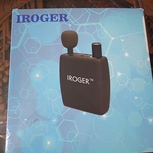 IROGER Black Wireless Microphone System